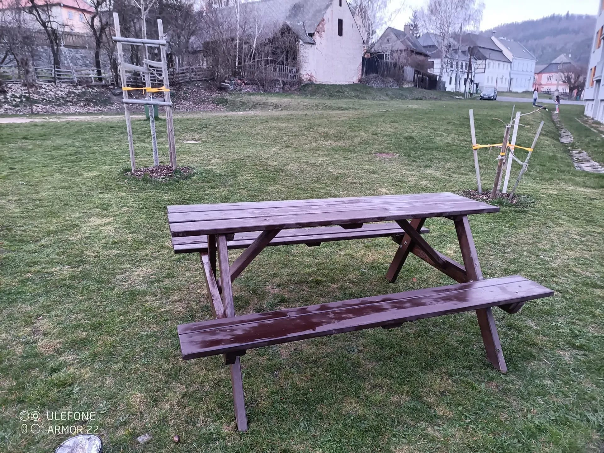 Skautská lavička Valeč