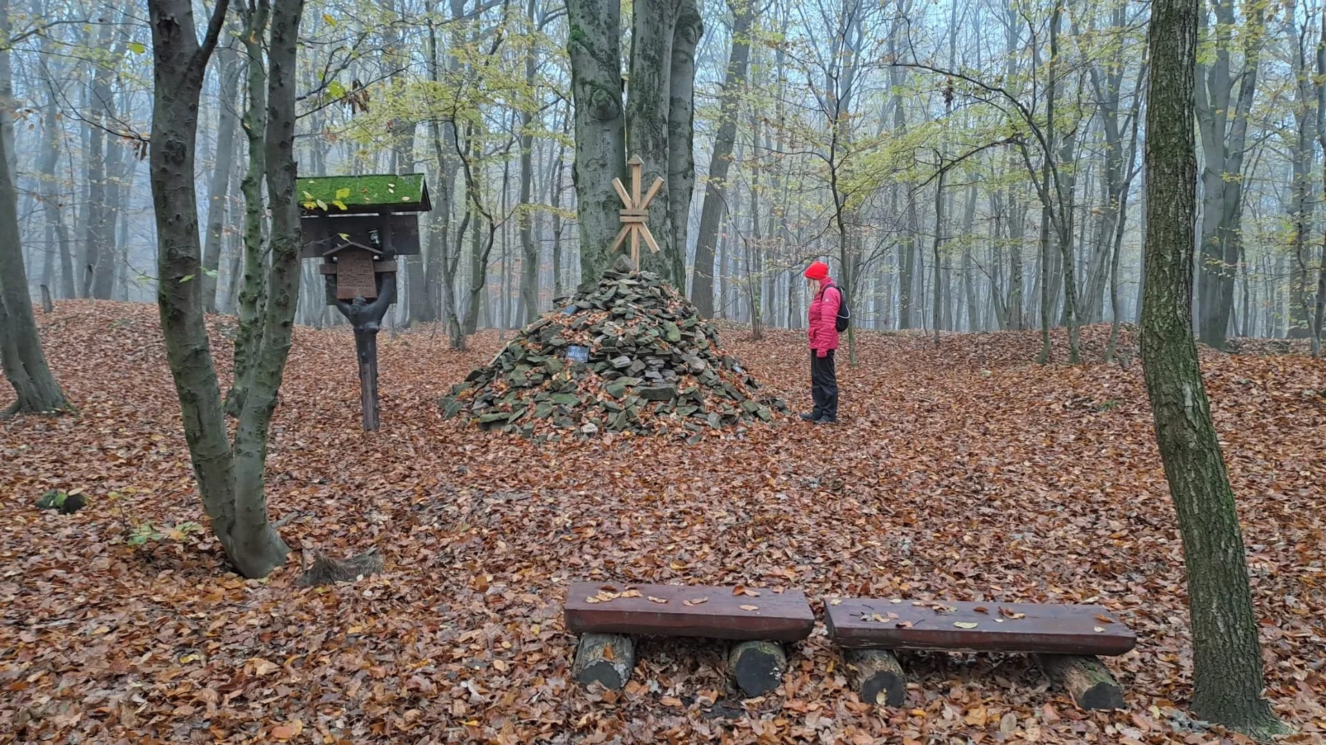 Lavičky u Mohyly slezských skautů